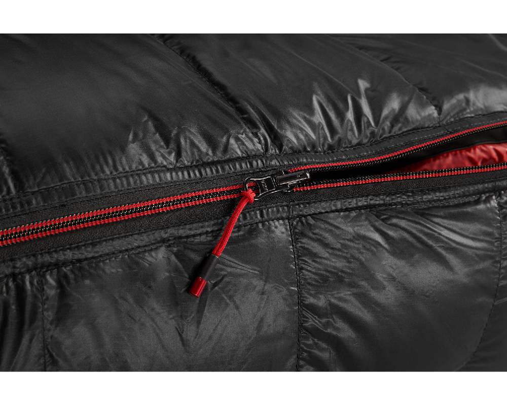 Nordisk V.I.B. 600 Left zip Daune ( -6° C) | Black Bis zu 60% Rabatt