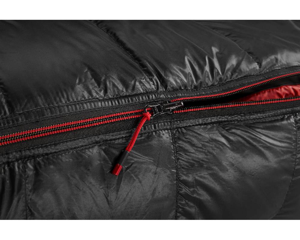 Nordisk V.I.B. 400 Left zip Daune (-2° C) | Black Nur für heute