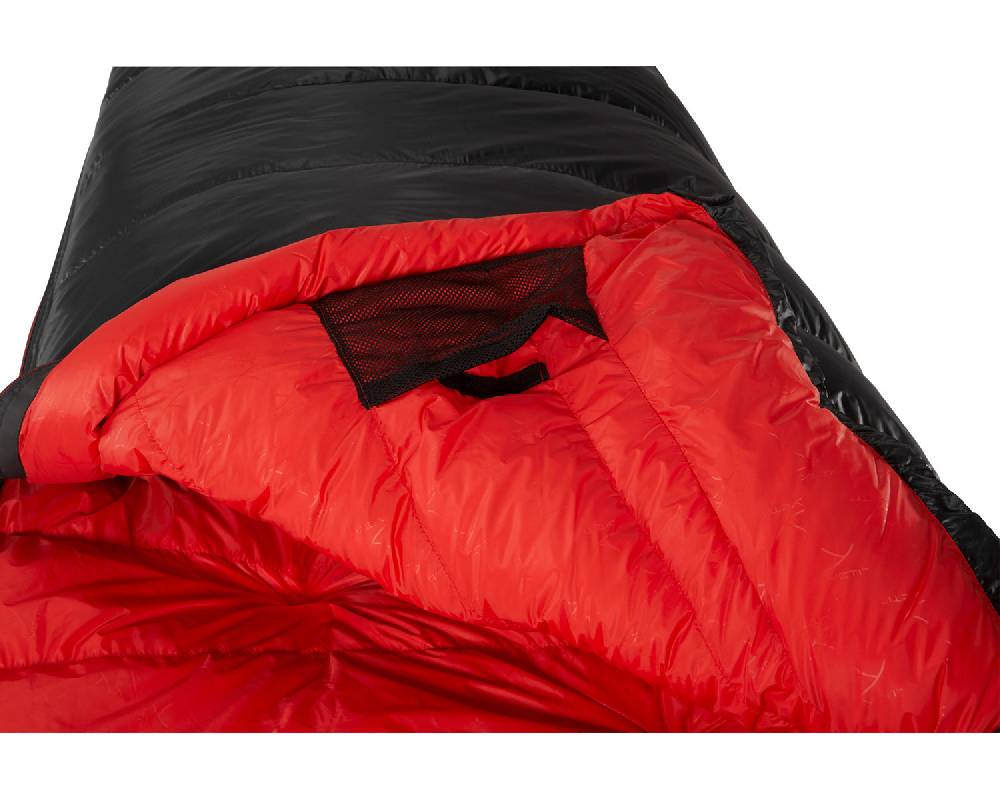 Nordisk V.I.B. 400 Left zip Daune (-2° C) | Black Nur für heute