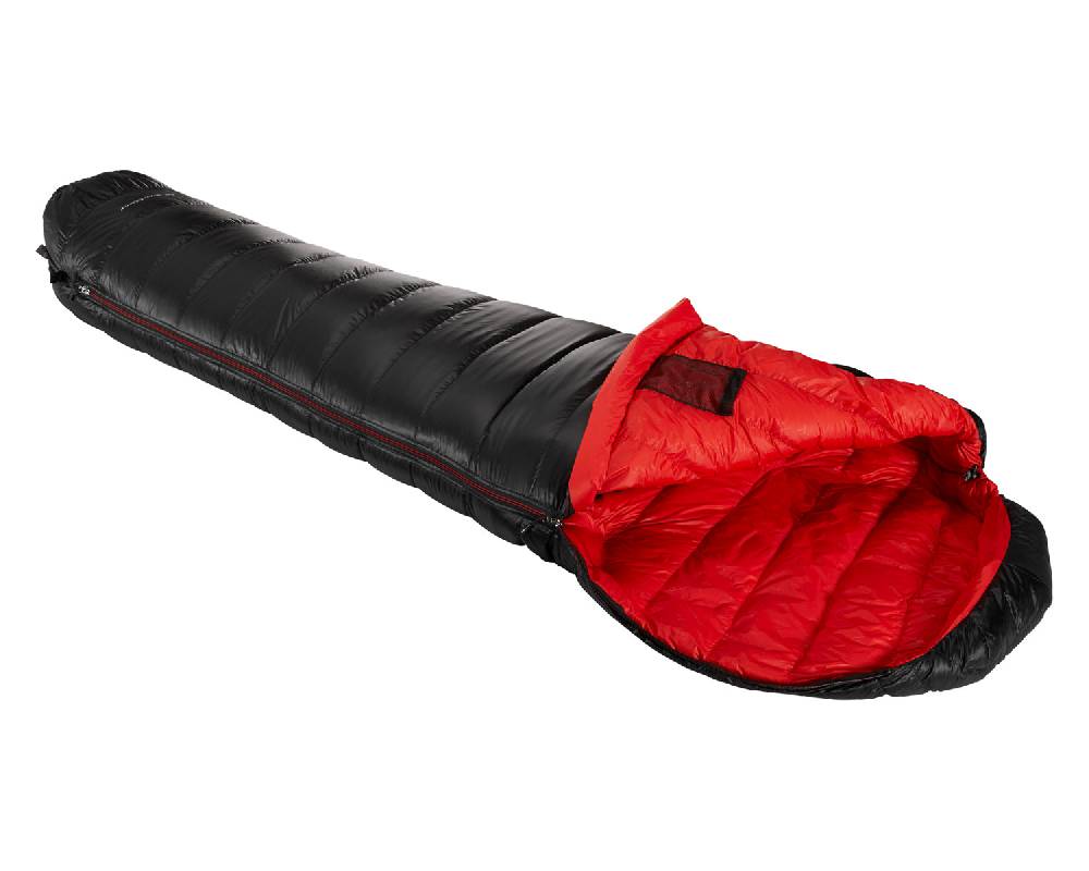 Nordisk V.I.B. 250 Left zip Daune (5° C) | Black Vierteljährliche Förderung