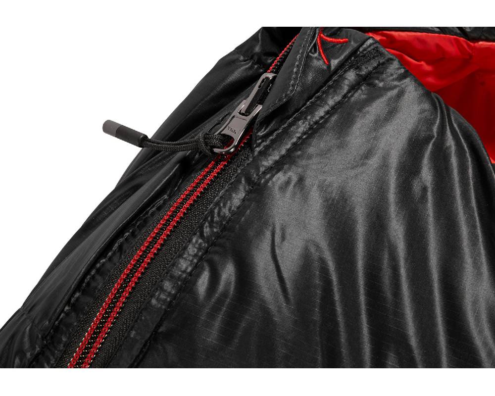 Nordisk V.I.B 250 Right zip Daune (5° C) | Black Bis zu 55% Rabatt