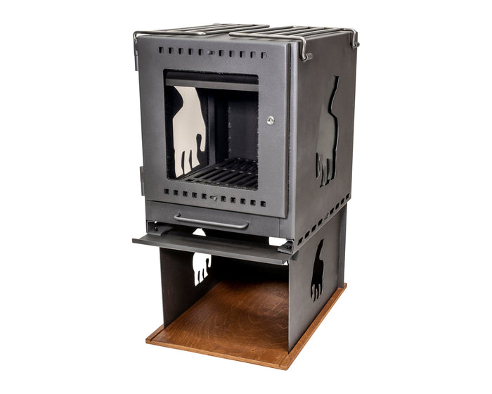 Nordisk Torden wood burner Black
