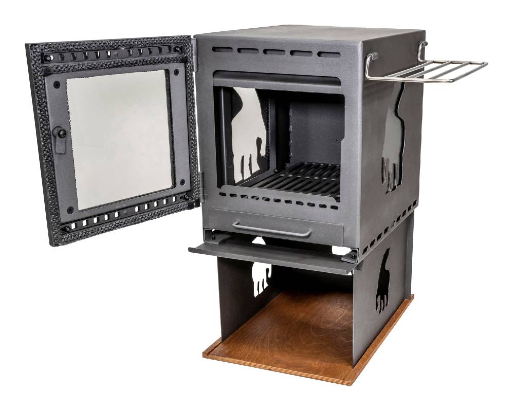 Nordisk Torden wood burner Black Online
