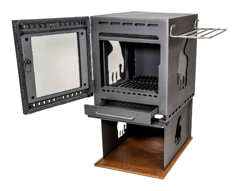 Nordisk Torden wood burner Black Online