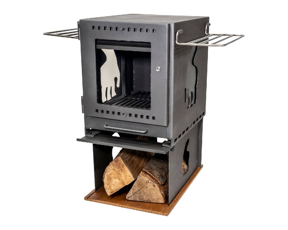 Nordisk Torden wood burner Black Online
