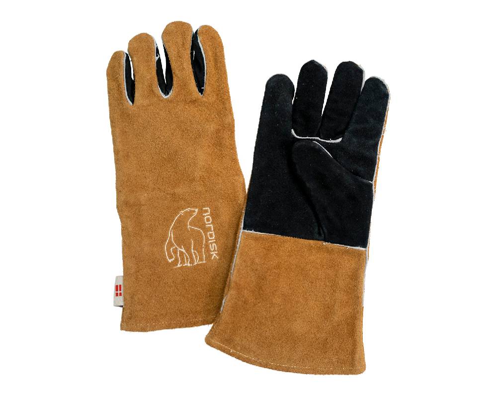 Nordisk Torden gloves Brown/Black im Angebot