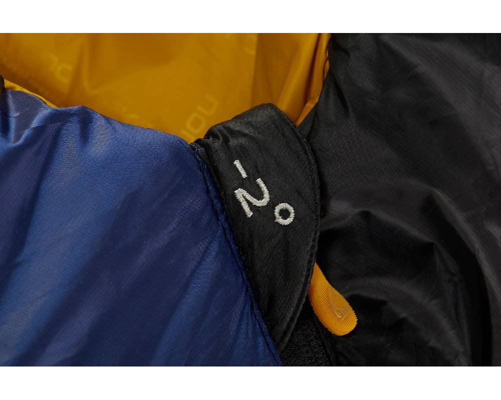 Nordisk Puk -2° Curve Kunstfaser True Navy/Mustard Yellow/Black Exklusive Angebote