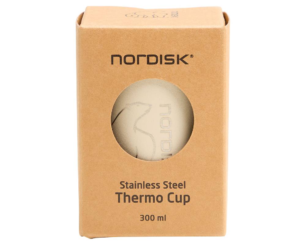 Nordisk Steel mug 300 ml Sandshell Kauf eins, bekomm eins gratis