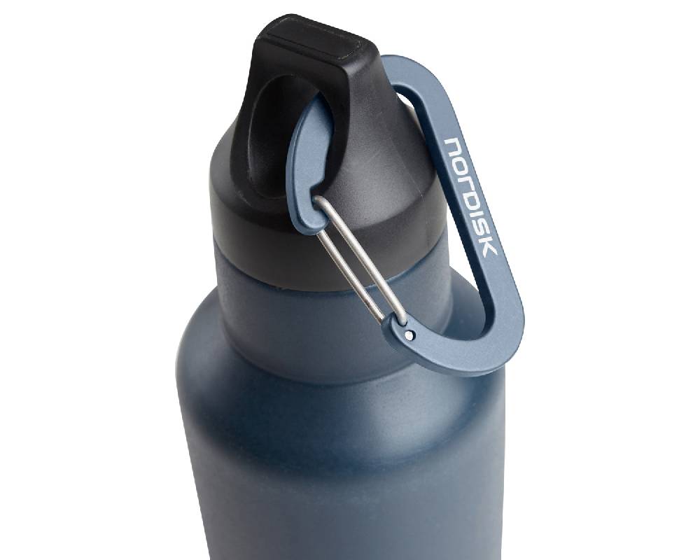 Nordisk Steel drinking bottle 500 ml Dress Blue Riesige Ersparnisse