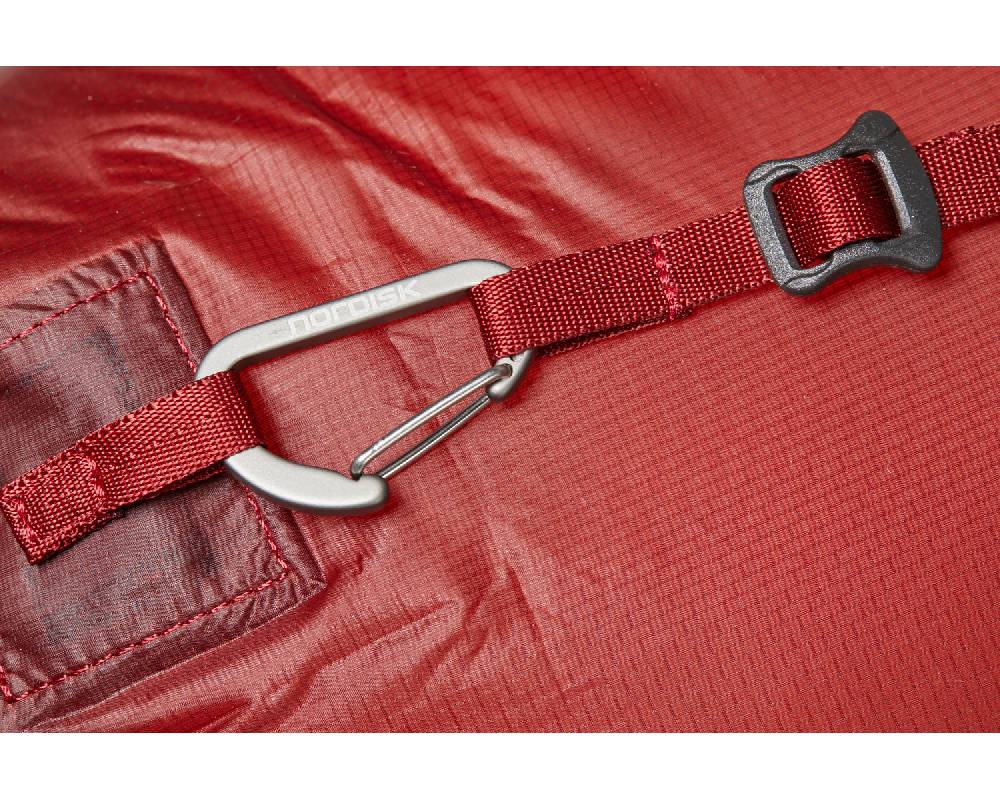 Nordisk Sola 15 drybag 15 L Burnt Red VIP-Rabatte