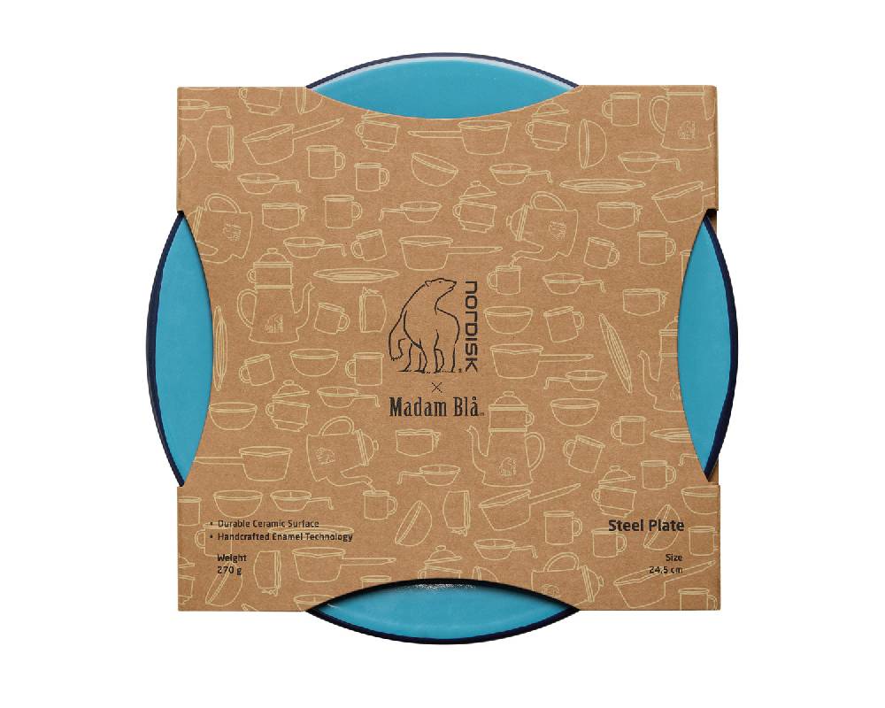 Nordisk Madam Blå plate Sky Blue Nur für heute