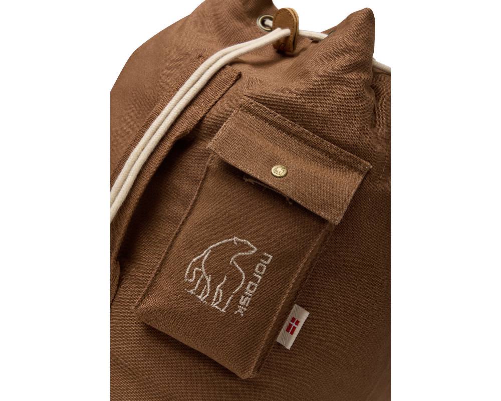 Nordisk Kongsberg 40 duffel 40 L Cookie Brown Clearance-Verkauf