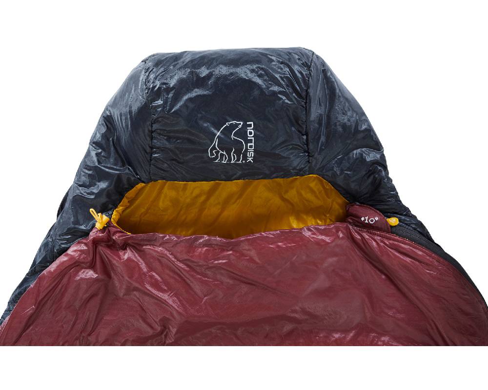 Nordisk Oscar +10° Curve | Kunstfaser Rio Red/ Mustard Yellow/ Black Online