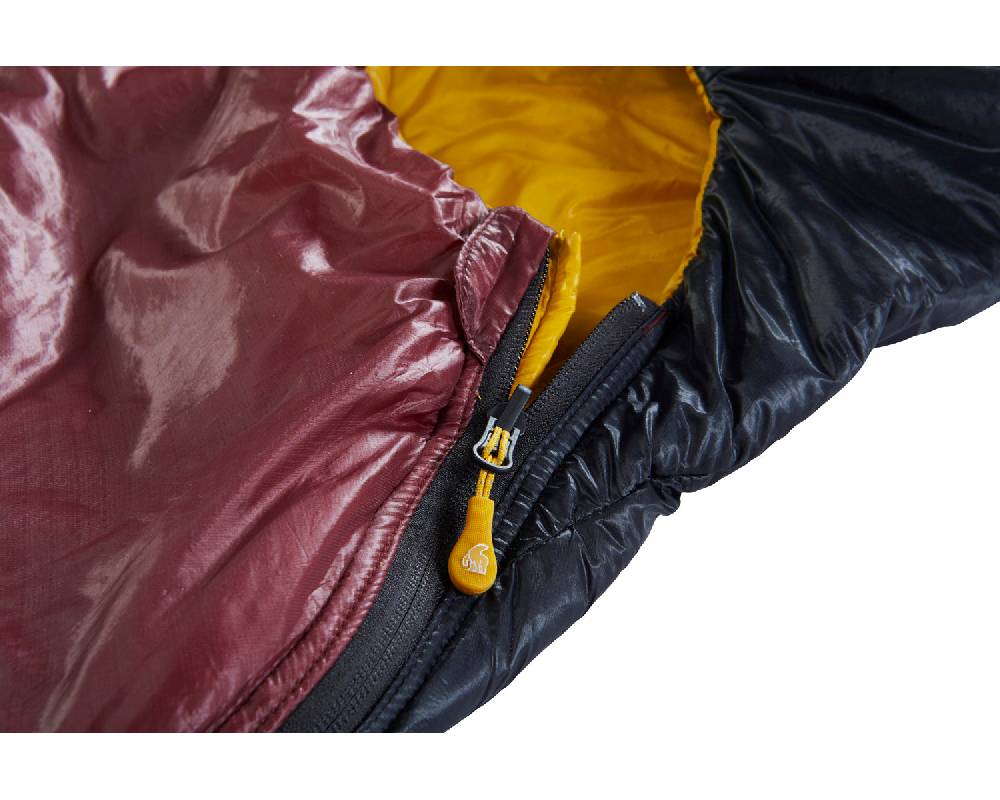 Nordisk Oscar +10° Curve | Kunstfaser Rio Red/ Mustard Yellow/ Black Online