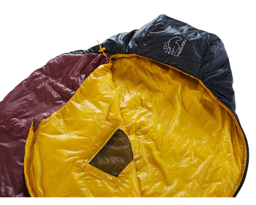 Nordisk Oscar +10° Mummy | Kunstfaser Rio Red/ Mustard Yellow/ Black Angebote