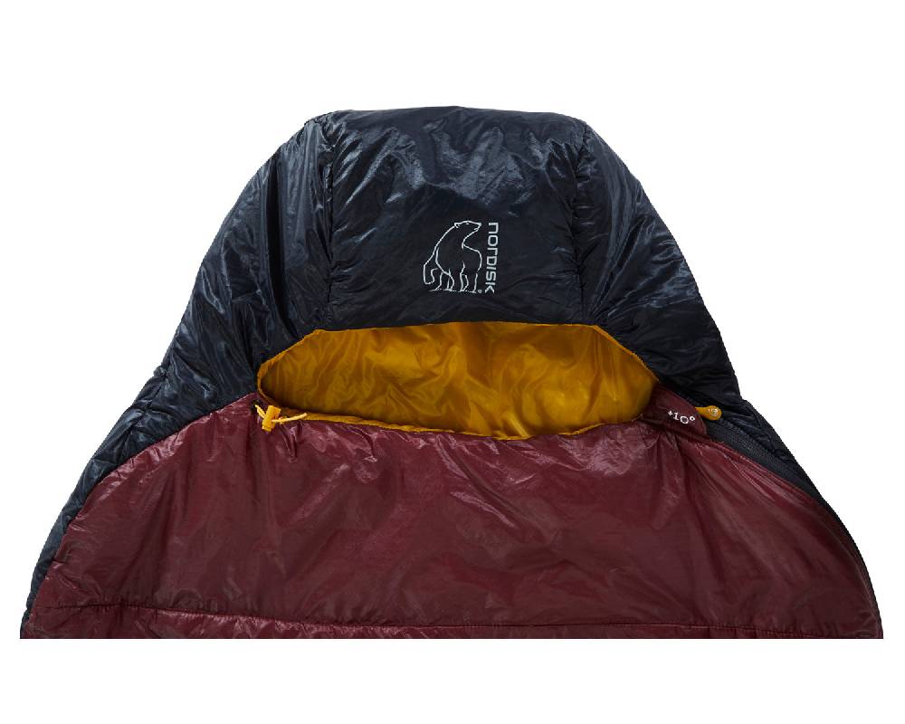 Nordisk Oscar +10° Mummy | Kunstfaser Rio Red/ Mustard Yellow/ Black Angebote