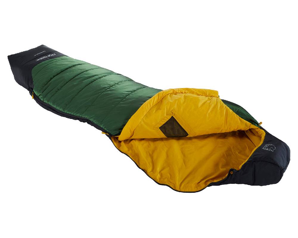 Nordisk Gormsson +4° Curve | Kunstfaser Artichoke Green/Mustard Yellow/Black Fabrikpreis
