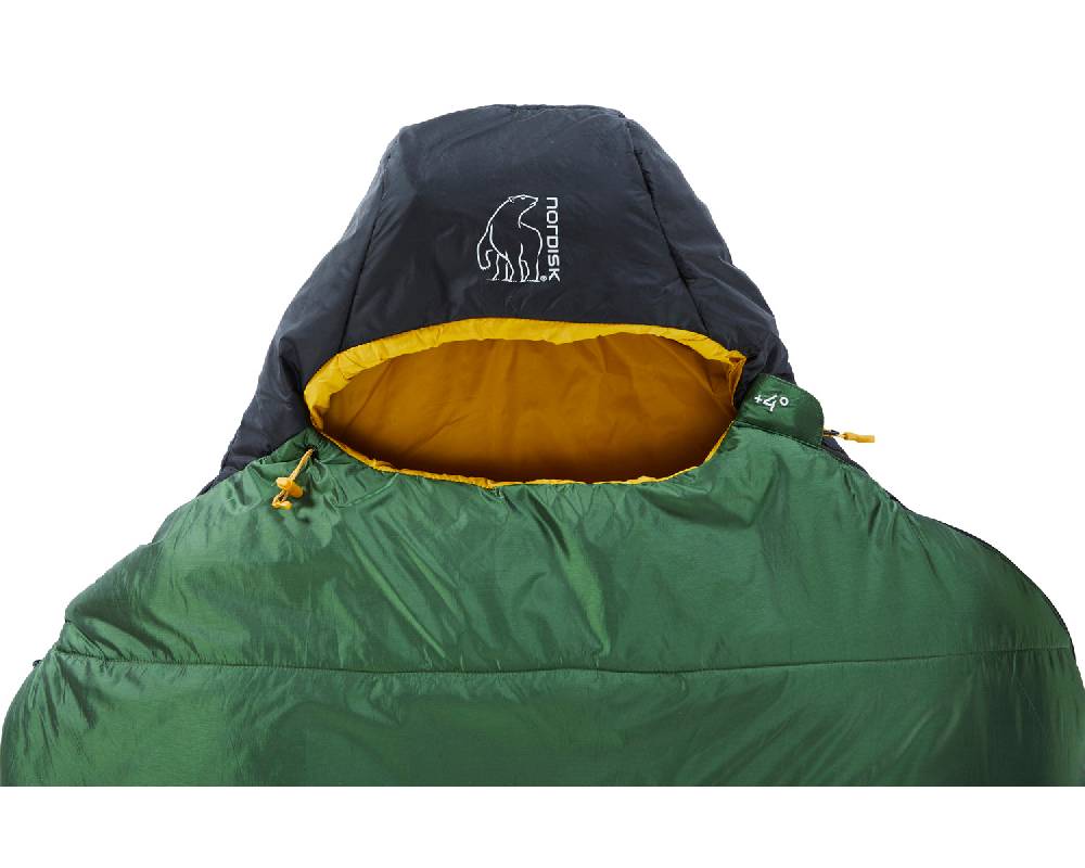 Nordisk Gormsson +4° Curve | Kunstfaser Artichoke Green/Mustard Yellow/Black Fabrikpreis