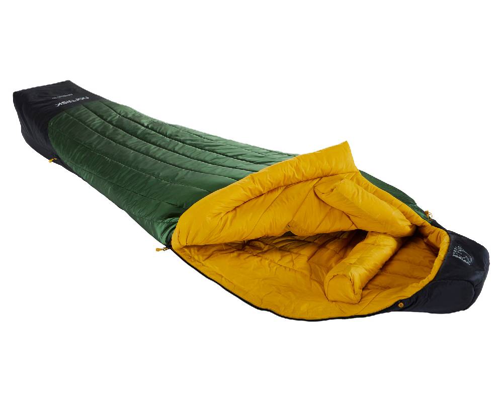 Nordisk Gormsson -10° Mummy| Kunstfaser Artichoke Green/Mustard Yellow/Black Günstig kaufen
