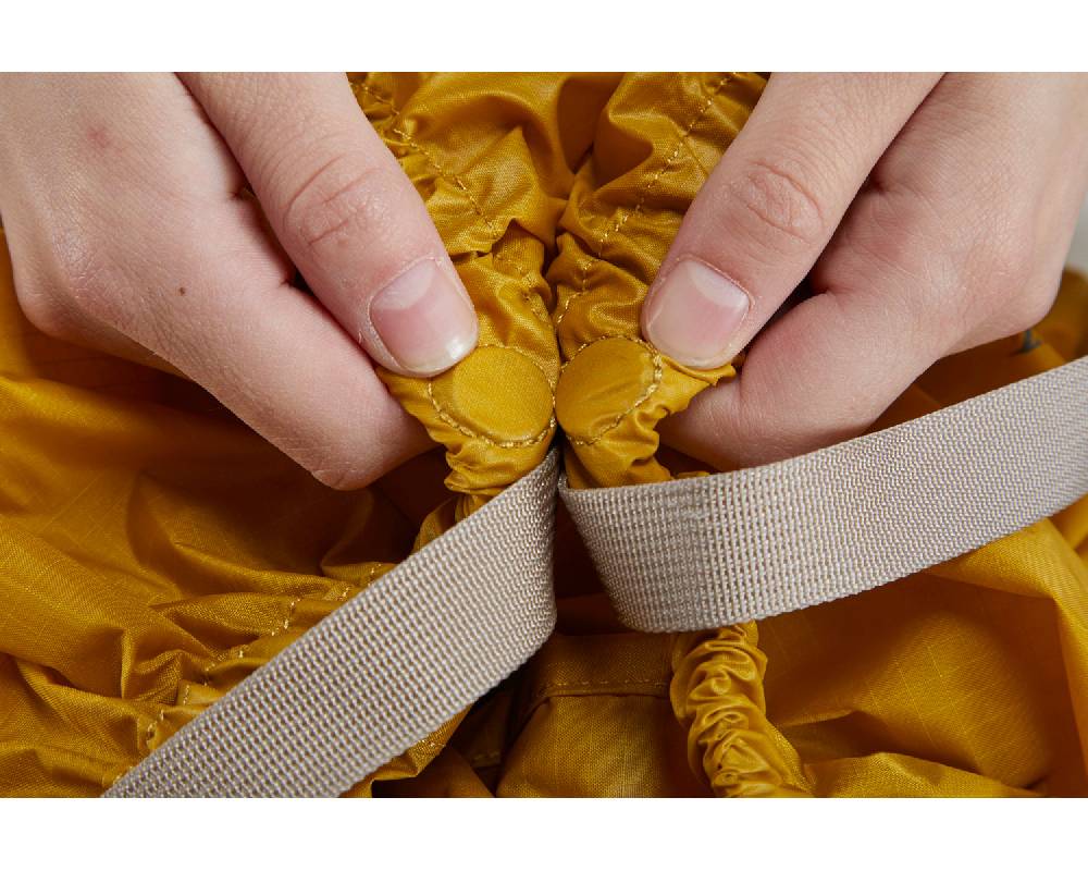 Nordisk Yggdrasil Raincover Mustard Neueste Mode