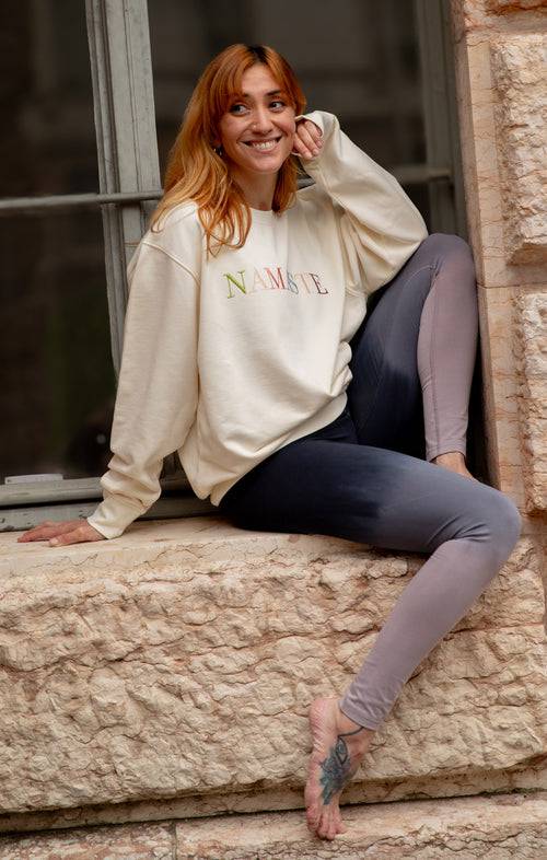 Ognx Yoga Soft Leggings Ombré Bio Baumwolle Luna - grau Muttertagsangebot
