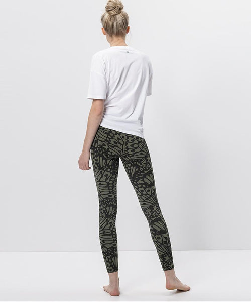 Ognx Leggings Butterfly Bio Baumwolle - grün Valentinstagsangebot