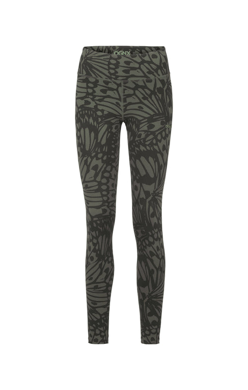 Ognx Leggings Butterfly Bio Baumwolle - grün Valentinstagsangebot