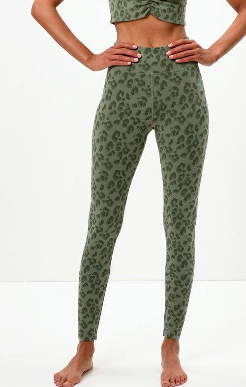 Ognx Sommer Leggings Leo Tencel™ Bio Baumwolle - grün Jubiläumsangebot