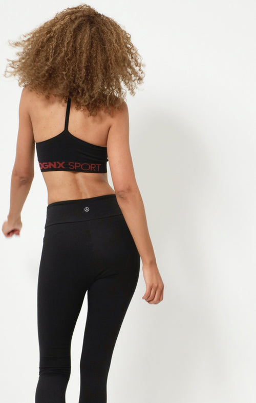 Ognx Basic Leggings 2.0 Bio Baumwolle - schwarz Lagerräumung