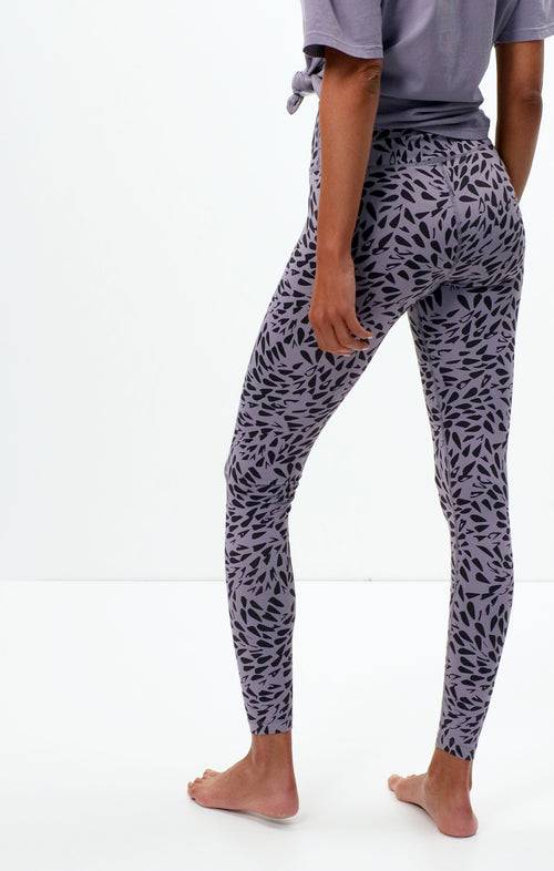 Ognx Leggings Leaf Polyamid ♻️ - lila Heißer Verkauf