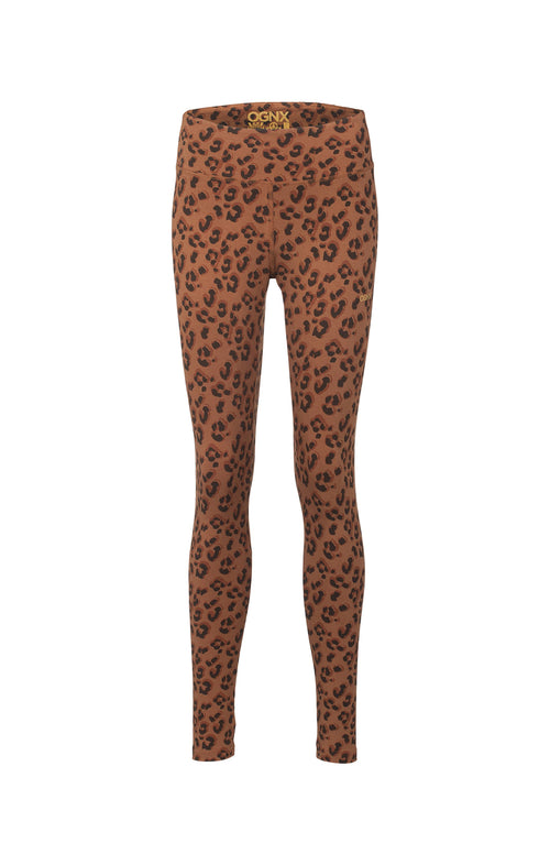 Ognx Leggings Leo Tencel™ Bio Baumwolle - braun Online Outlet