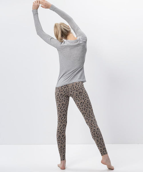 Ognx Leggings Leo Bio Baumwolle - braun Zeitlich begrenztes Angebot