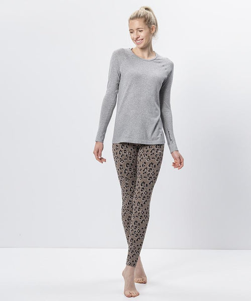 Ognx Leggings Leo Bio Baumwolle - braun Zeitlich begrenztes Angebot