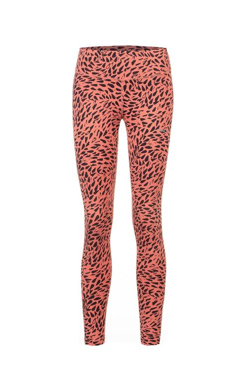 Ognx Leggings Leaf Polyamid ♻️ - orange Exklusive Angebote