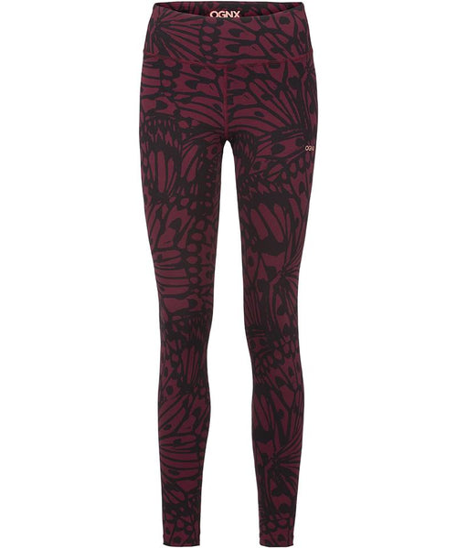Ognx Leggings Butterfly Bio Baumwolle - rot Bestseller