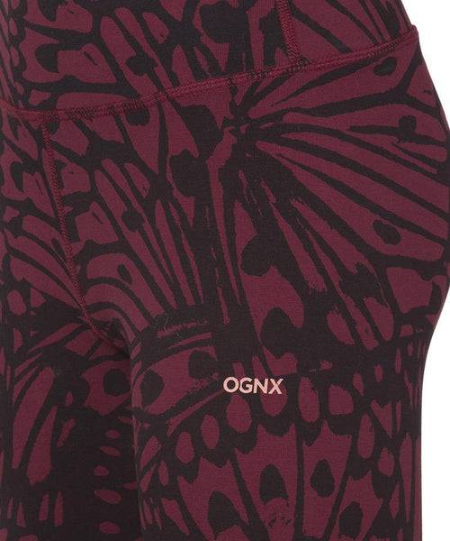 Ognx Leggings Butterfly Bio Baumwolle - rot Bestseller