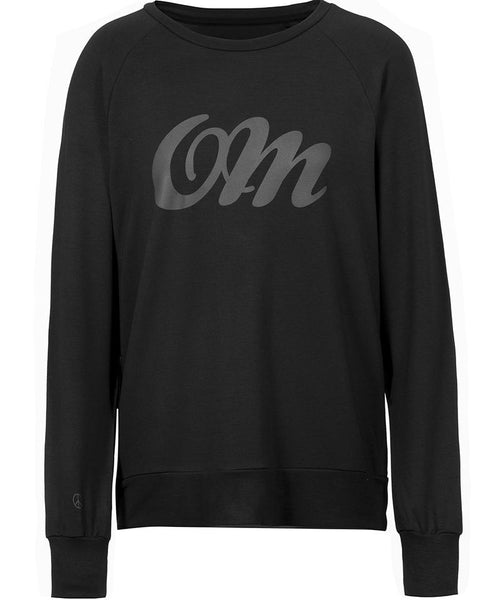Ognx Lounge Sweater OM Tencel™ - schwarz Tägliche Deals