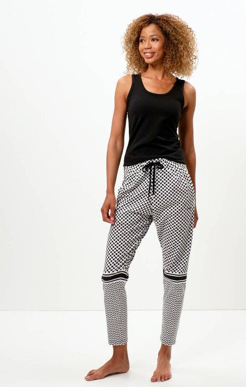 Ognx Harem Pants Keffiah Bio Baumwolle - weiss Sonderangebote