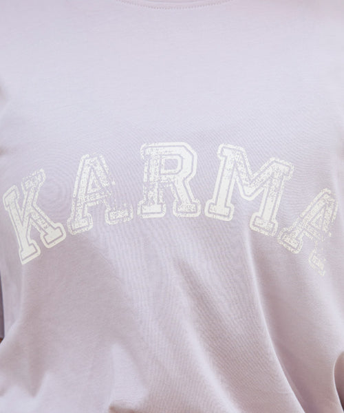 Ognx Yoga Boxy T-Shirt Karma Bio Baumwolle Tencel™ Sora - lila Riesige Ersparnisse