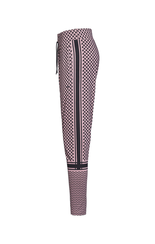 Ognx Harem Pants Keffiah Bio Baumwolle - rosa VIP-Rabatte