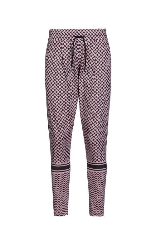 Ognx Harem Pants Keffiah Bio Baumwolle - rosa VIP-Rabatte