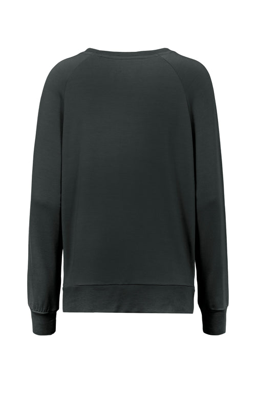 Ognx Lounge Sweater OM Tencel™ - grün Begrenzte Freigabe