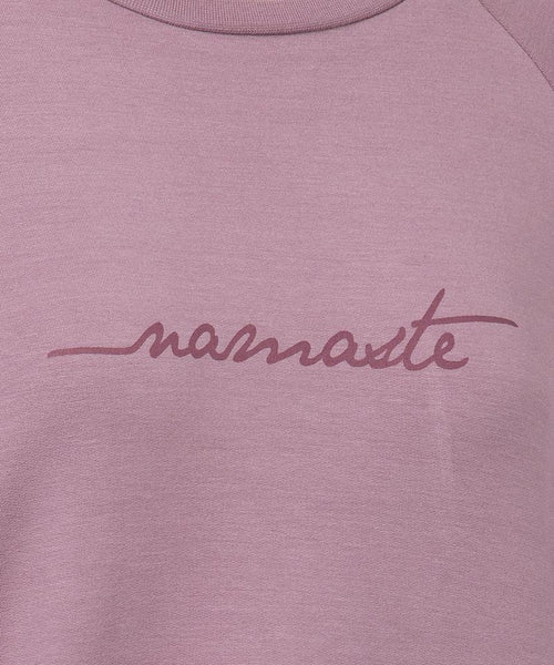Ognx Lounge Sweater Namaste Tencel™ - rosa Letzte 3 Tage