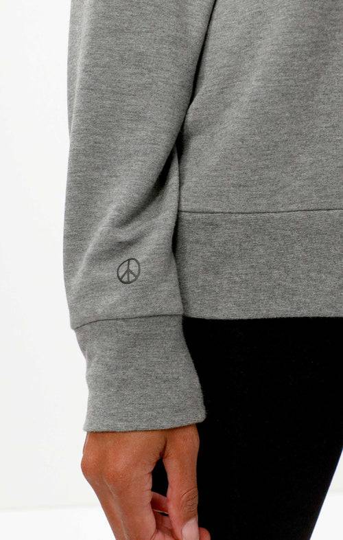 Ognx Lounge Sweater Namaste Tencel™ - grau JETZT KAUFEN