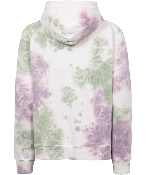 Ognx Batik Hoodie Bio Baumwolle - weiss Letzter Tag