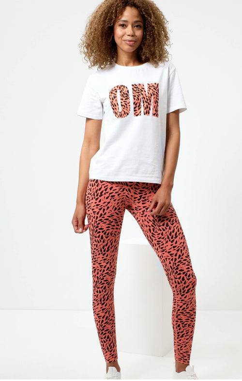Ognx Loose T-Shirt OM Bio Baumwolle - orange Bis zu 60% Rabatt