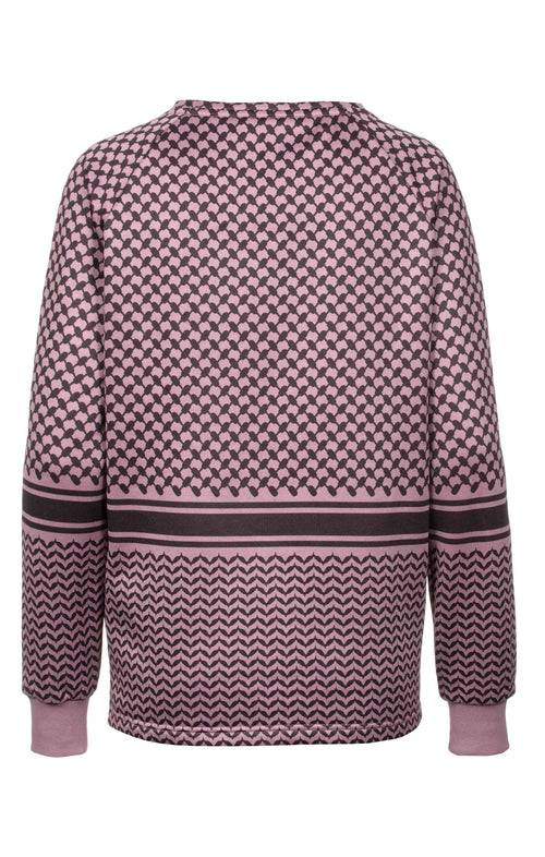 Ognx Sweatshirt Keffiah (Slim Fit) - rosa Vierteljährliche Förderung