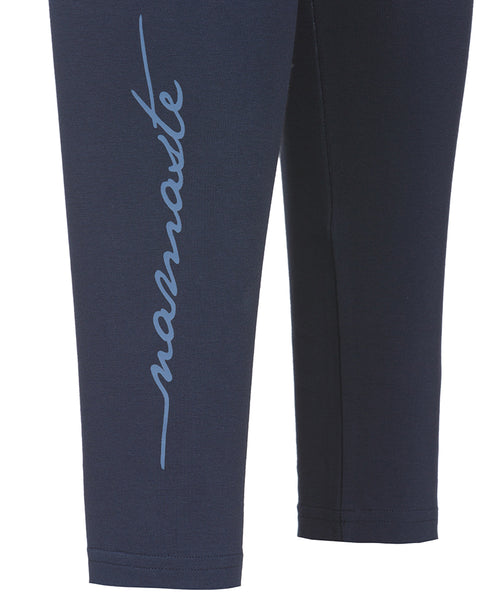 Ognx Basic Leggings Namaste Bio Baumwolle - blau Super Rabatt