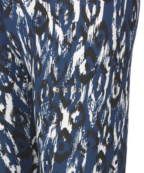 Ognx Leggings Ikat Bio Baumwolle - blau Kostenloser Versand international