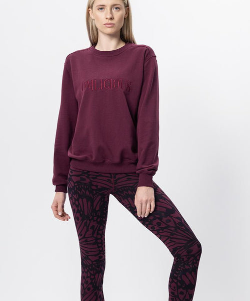 Ognx Sweater Omlicious Bio Baumwolle - rot Speichern exportieren